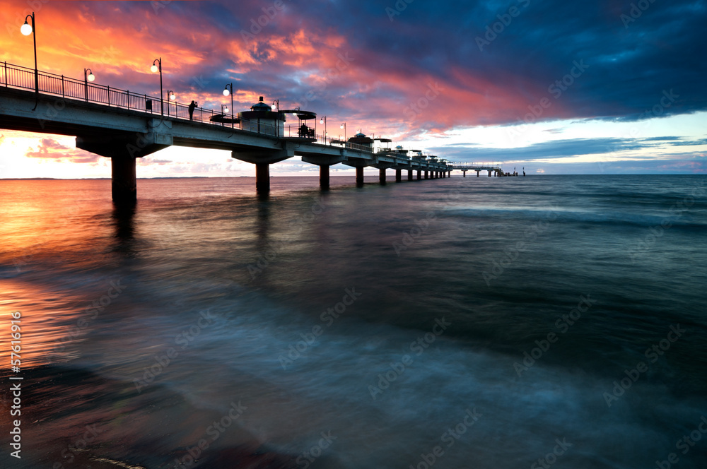 Pier in Sunset