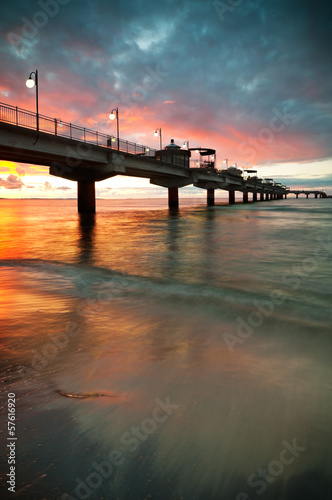 Pier in Sunset © webstoodio