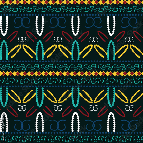 Abstract pattern seamless background