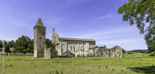 Bilde på lerret Abbaye de Blasimon en Gironde