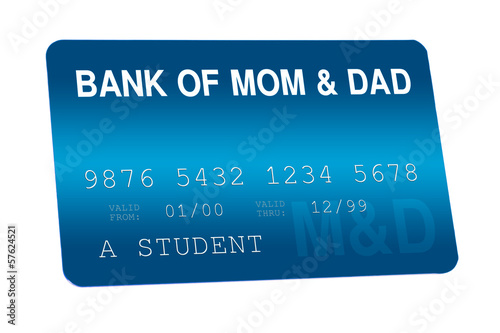 Bank of Mom and Dad Credit Card Family Finances