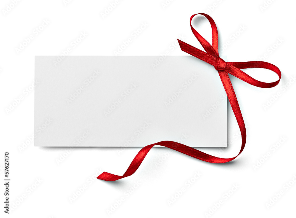 ribbon bow card note chirstmas celebration greeting ribbon bow card note chirstmas celebration greeting