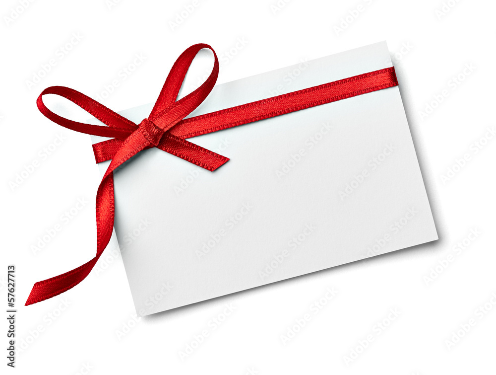 ribbon bow card note chirstmas celebration greeting ribbon bow card note chirstmas celebration greeting