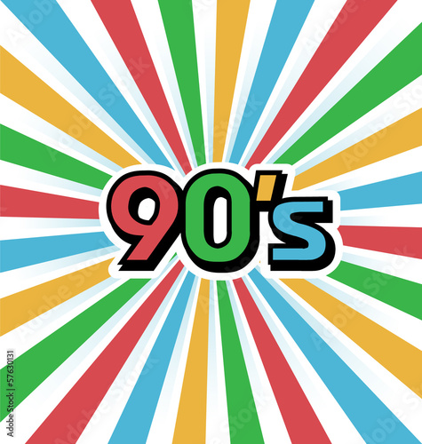 90s Vintage Art Background