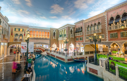 The Venetian Hotel, Macao -  The largest casino in the world photo