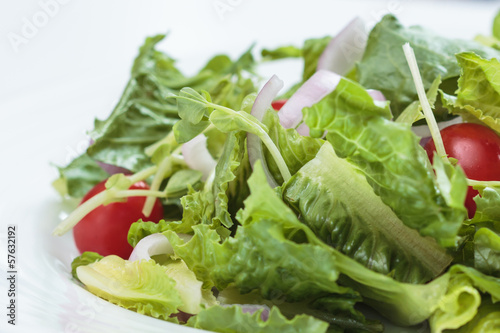 fresh vegetable salad