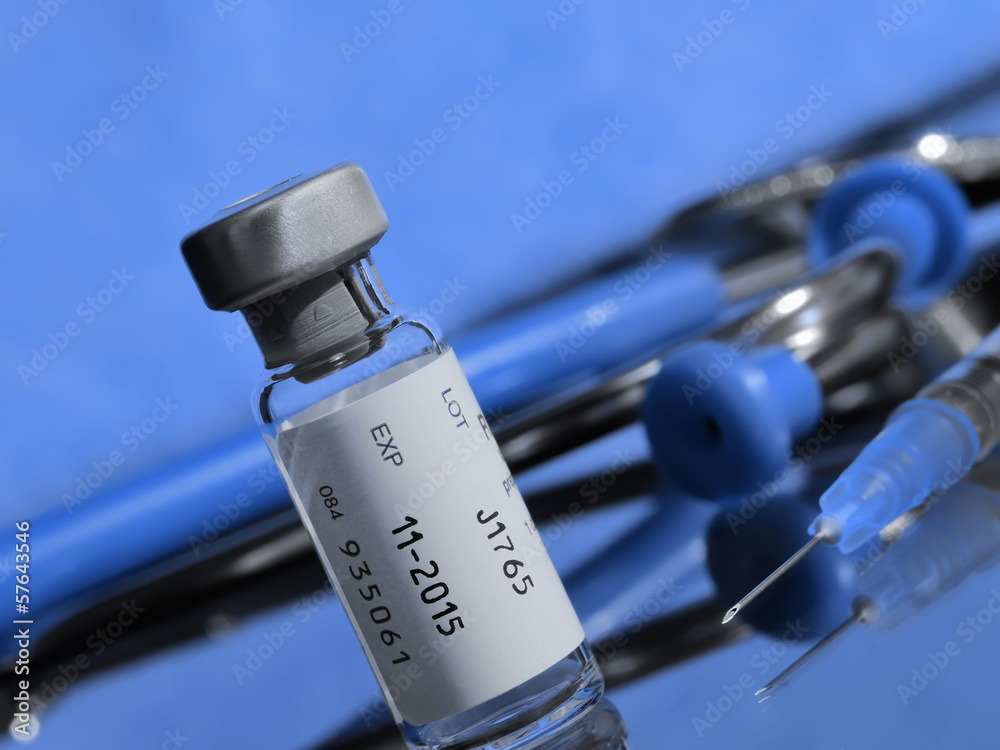 Obraz premium injection chez le médecin