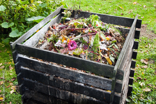 Obraz na płótnie Compost bin