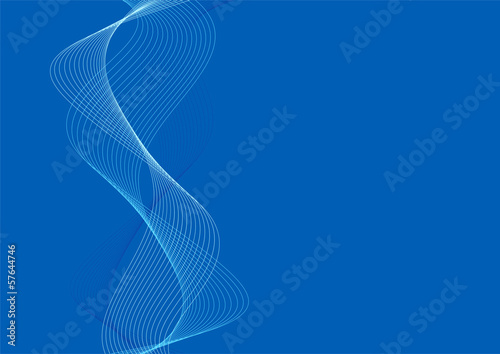 Fototapeta Naklejka Na Ścianę i Meble -  Linear wave