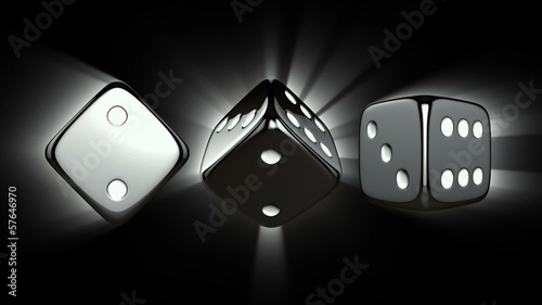 Casino Dices Spinning with Alpha