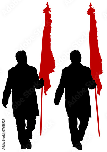 March flags