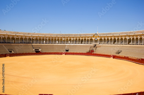 bullring arena in Seville, Spain