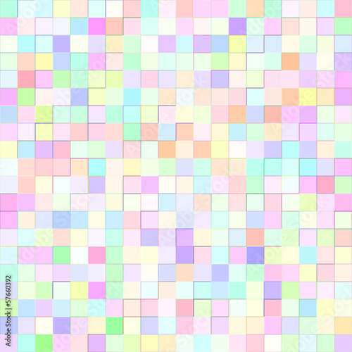 Square mosaic background vector