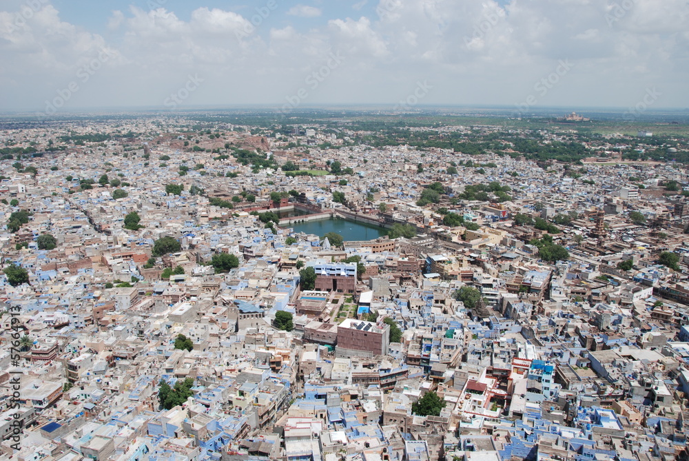 Jodhpur blue city, India