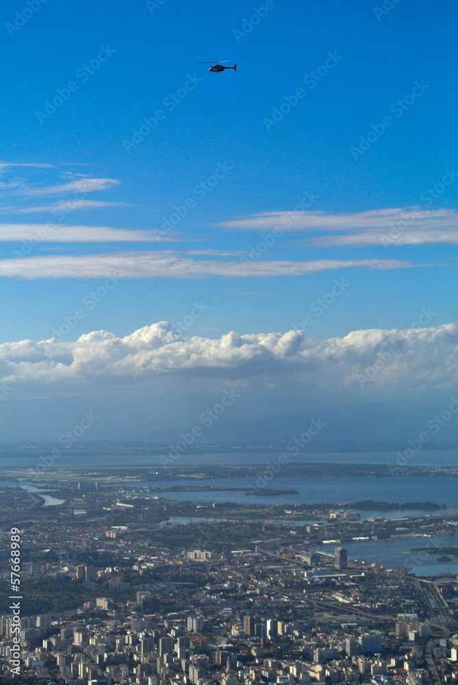 View on northern areas of Rio de Janeiro View on northern areas of Rio de Janeiro