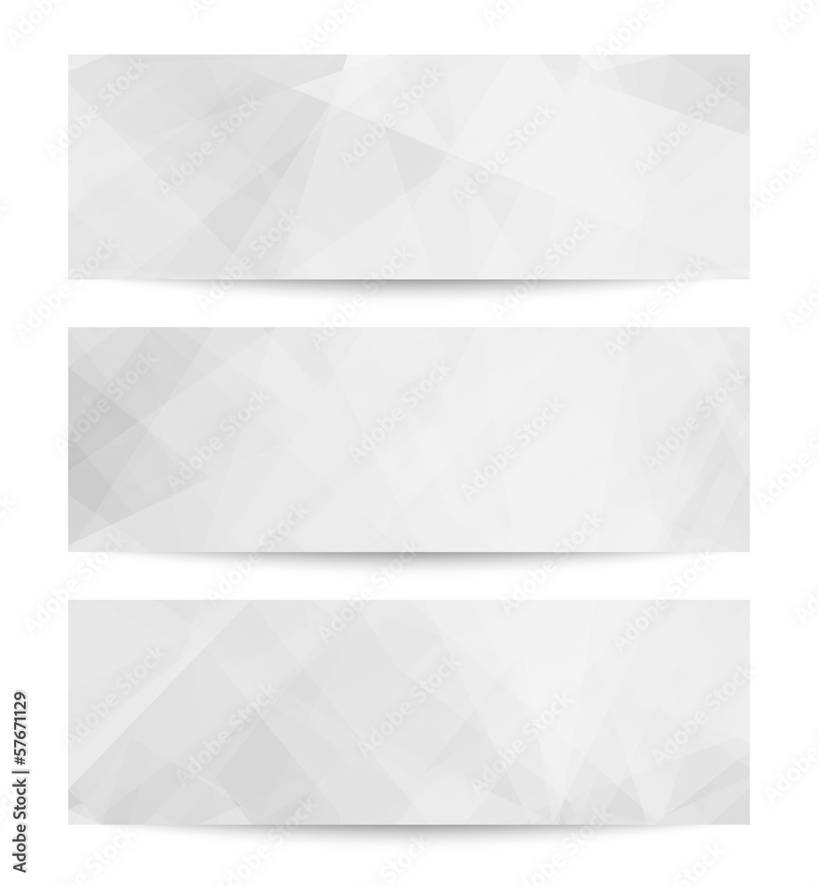 Fototapeta premium Collection banners