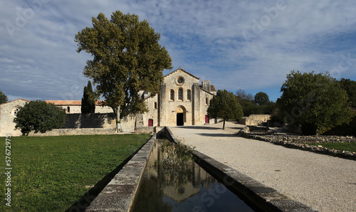 Silvacane Abbey, La Roque d’Antheron, luberon, Provence, France photo