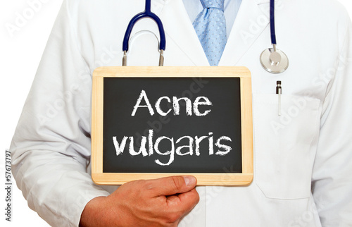 Acne vulgaris photo