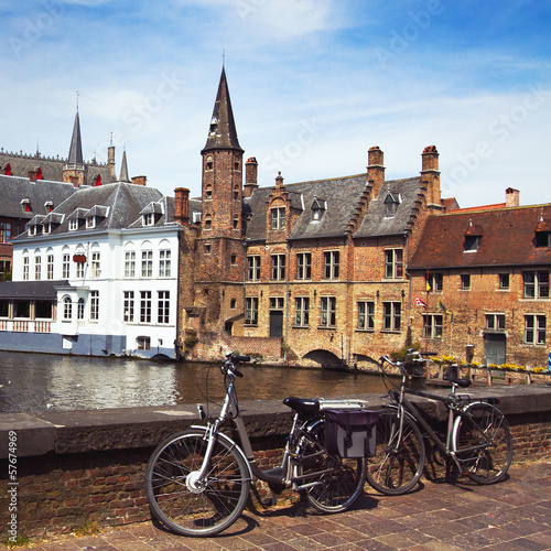 Brugge view, Belgium