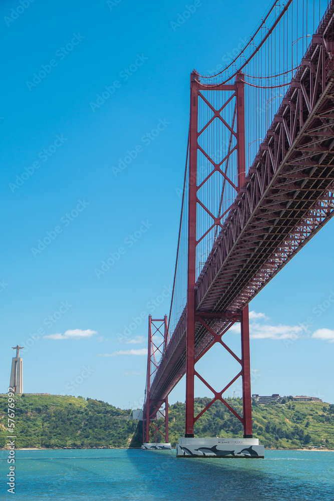 Suspension bridge, ponte 25 de abril, Lisbon