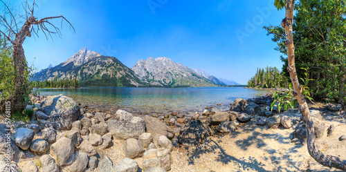 Fotografía Jenny Lake Panorama, Grant Teton National Park, Wyoming