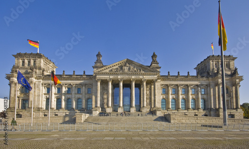 Reichstag building in Berlin