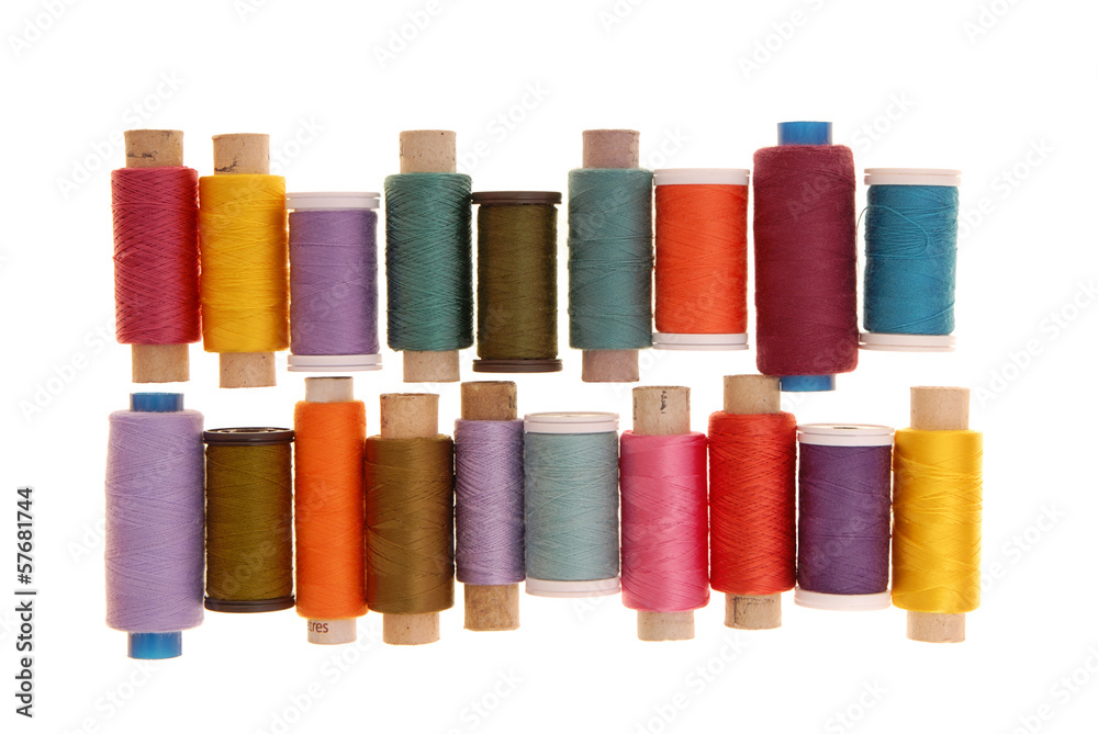Multicoloured reels Multicoloured reels