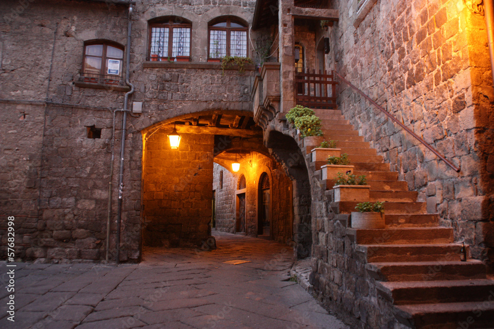 Fototapeta premium VITERBO MEDIEVALE