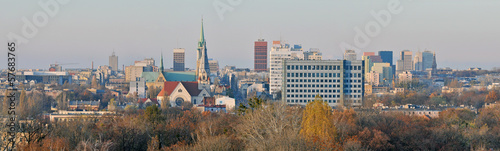 Lodz, Poland -Stitched Panorama