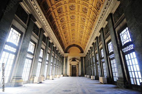 Photography Hall of missing steps in the Cuban National Capitol