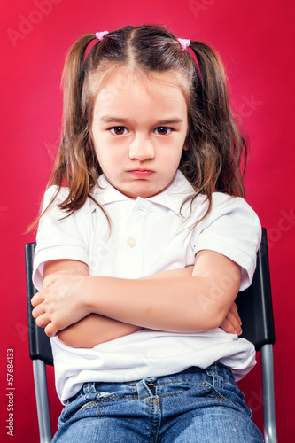 Angry Little Girl