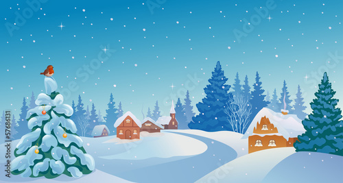 Christmas village