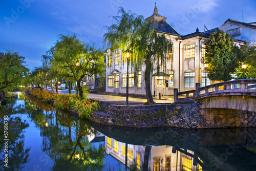 Photography Kurashiki Canal in Okayama, Japan