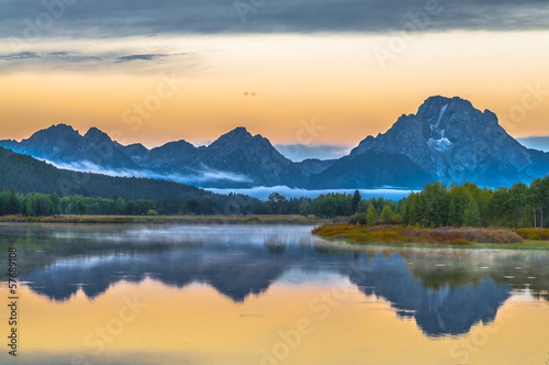 Grand Teton Reflection at Sunrise © Krzysztof Wiktor