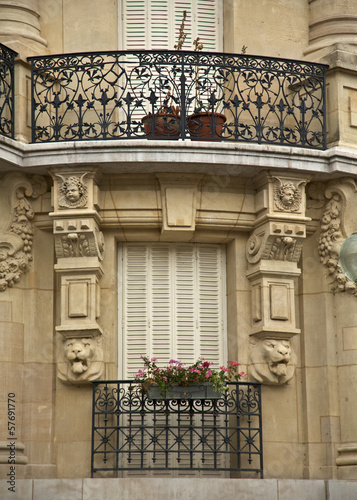 Ornamental Parisian Window photo