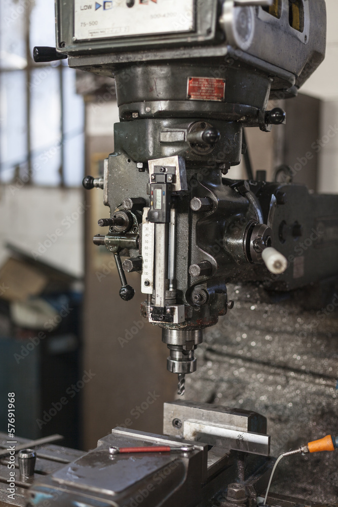 Fototapeta premium Industrial drill