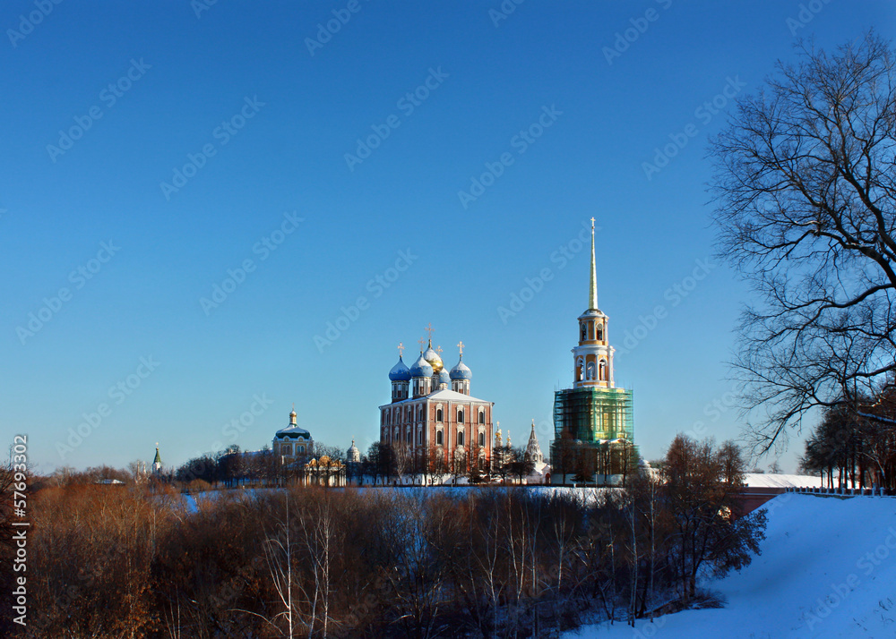 View of Ryazan Kremlin