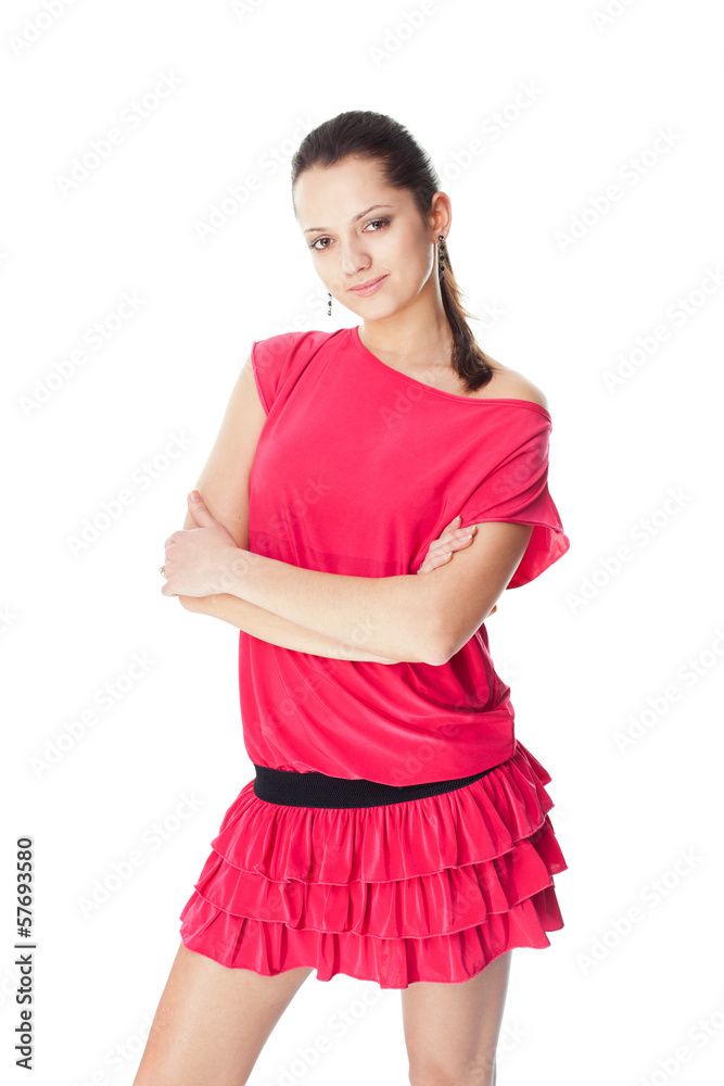 Portrait of pretty young woman Portrait of pretty young woman