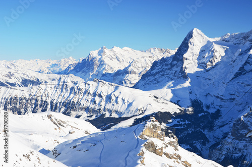 Eiger, famous Swiss mountain peak © HappyAlex
