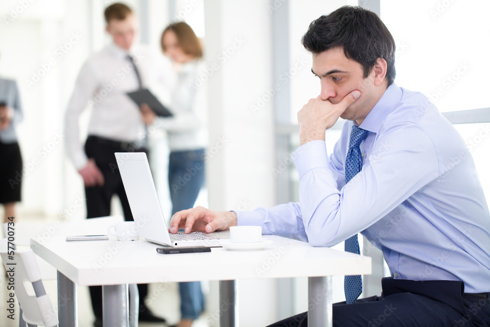 Fototapeta premium business people in office