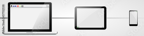 Ordinateur, Tablette et Smartphone