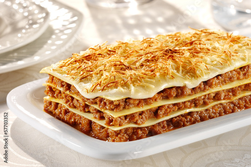 lasagna bolognegse photo