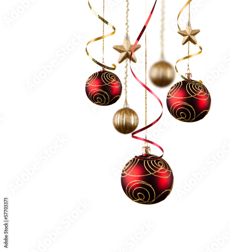 Christmas balls , christmas background. Christmas concept