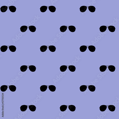 Glasses Vector Seamless Pattern