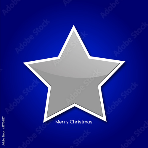 Graphic design - Star  christmas  blue