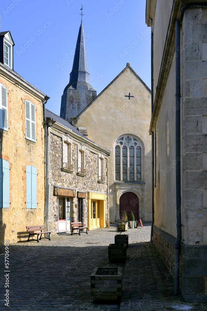 Church of Sainte-Suzanne in France
