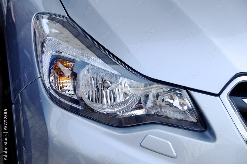 Headlight closeup Headlight closeup