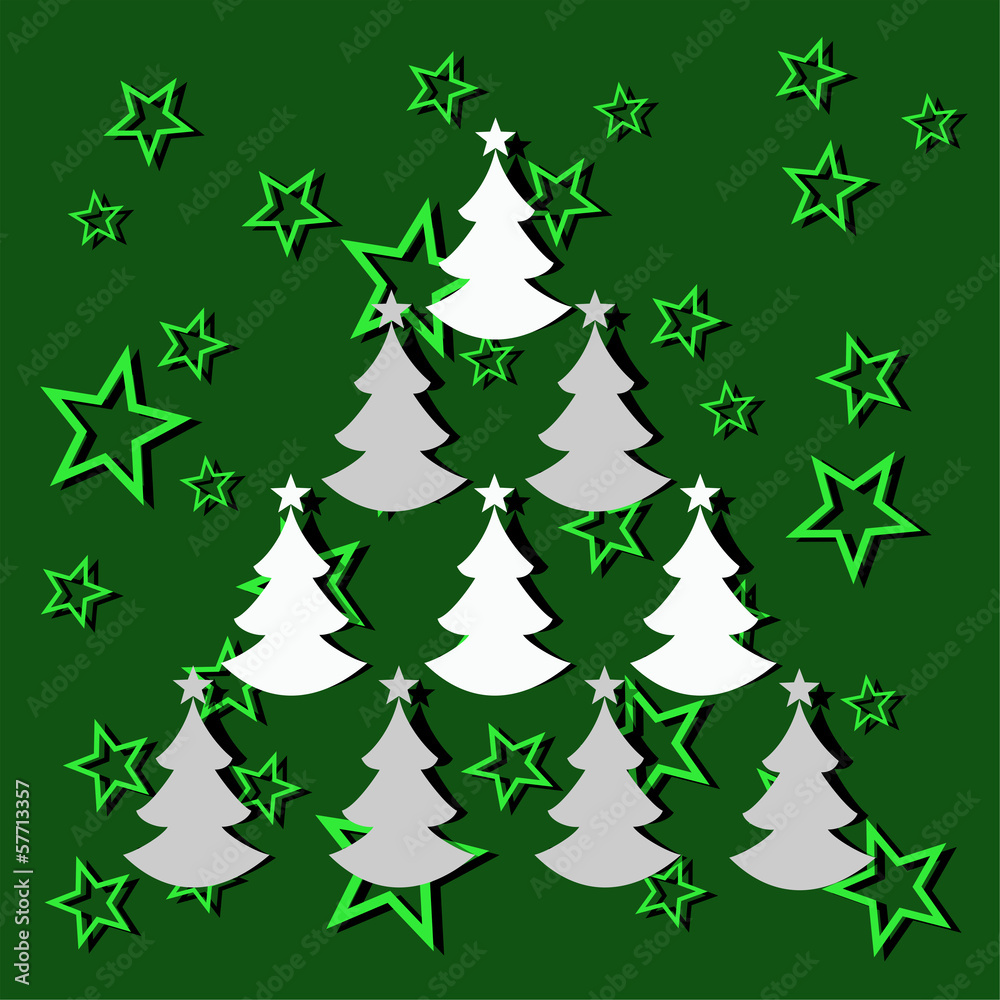 Fototapeta premium Christmas tree