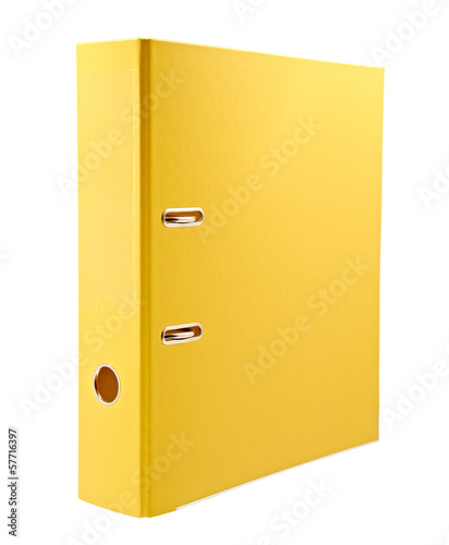 Office folder isolated on white background