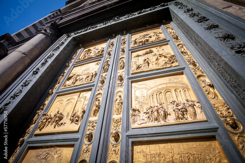 The Gate of Paradise - Baptistery, Florence photo